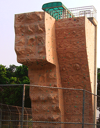 攀岩場